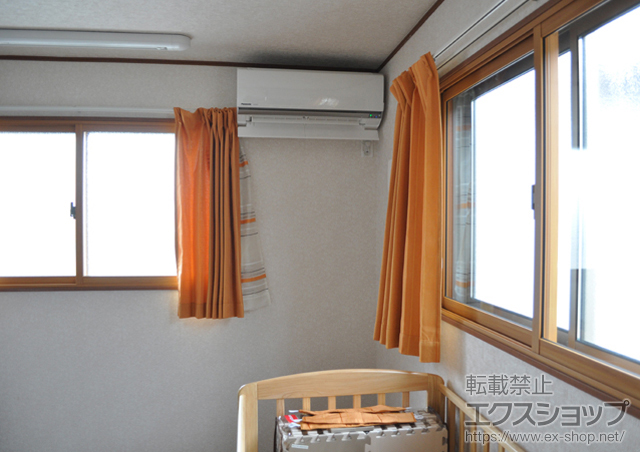 千葉県松戸市のの二重窓（内窓） インプラス ダストバリア仕様 引違窓 施工例