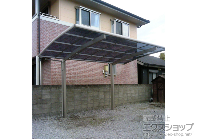 宮崎県小林市ののカーポート レイナポートグラン　積雪〜20cm対応 施工例