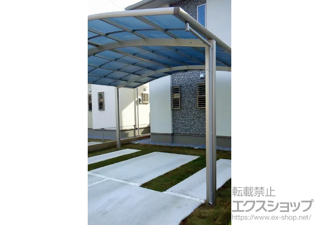 栃木県宇都宮市のYKKAPのカーポート レイナツインポートグラン　積雪～20cm対応 施工例