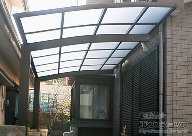 神奈川県相模原市ののカーポート プレシオスポート 積雪〜20cm対応 施工例