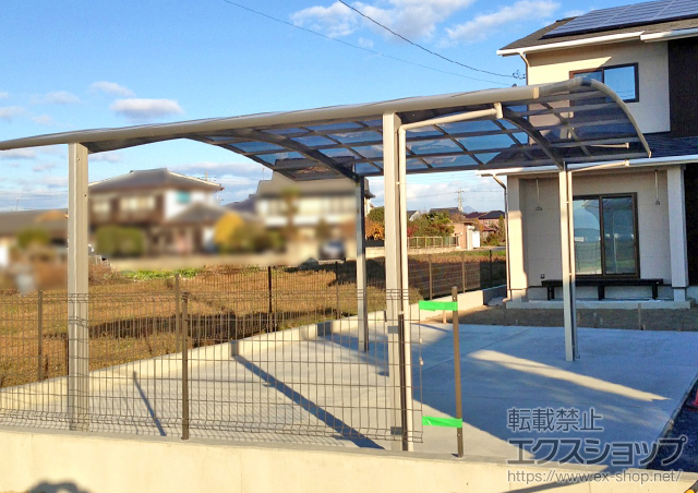 群馬県前橋市ののカーポート レイナツインポートグラン　積雪〜20cm対応 施工例