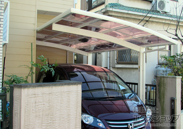 埼玉県三郷市ののカーポート レイナポートグラン　積雪〜20cm対応 施工例