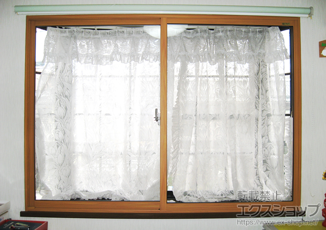 愛知県春日井市のの二重窓（内窓） インプラス ダストバリア 引違い窓 2枚建 施工例