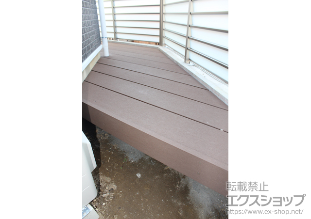 神奈川県鎌倉市ののウッドデッキ リウッドデッキ 200 施工例