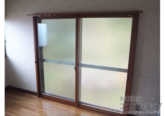 岡山県津山市のの二重窓（内窓） インプラス ダストバリア 引違い窓 2枚建 施工例