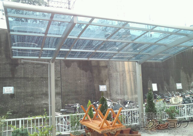 神奈川県横浜市ののカーポート プレシオスポート 積雪〜20cm対応 施工例