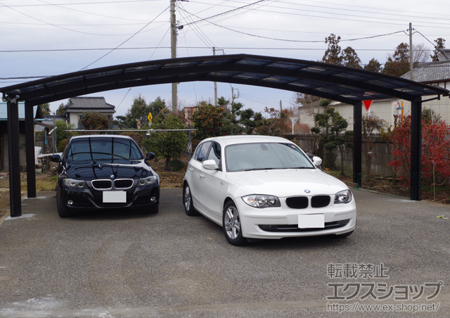 栃木県河内郡上三川町ののカーポート レイナトリプルポートグラン　積雪〜20cm対応 施工例