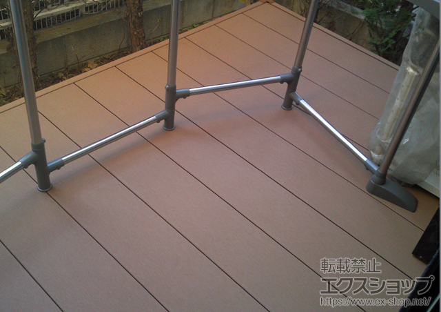 東京都練馬区ののウッドデッキ リウッドデッキ 200 施工例