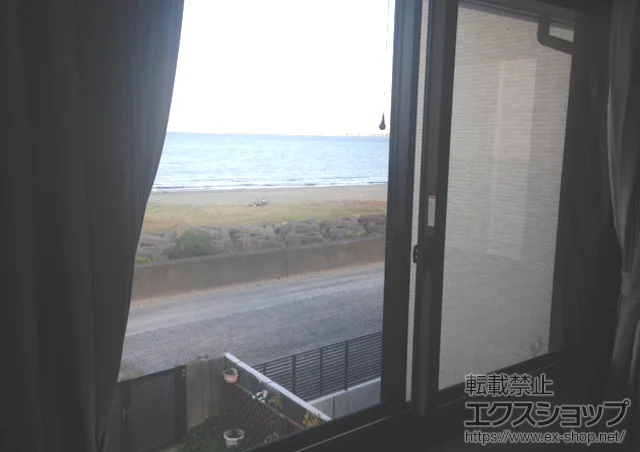 徳島県小松島市のの内窓（二重窓・二重サッシ） インプラス ダストバリア 引違い窓 2枚建 施工例