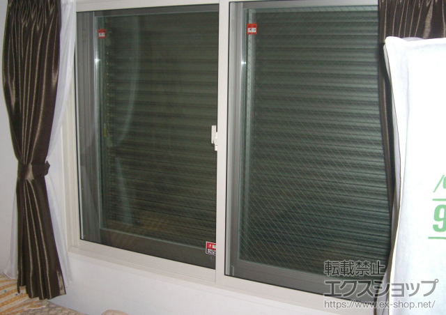 東京都品川区のの二重窓（内窓） インプラス ダストバリア 引違い窓 2枚建 施工例