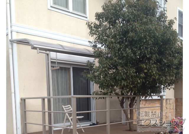 兵庫県神戸市ののテラス屋根 ヴェクターテラス R型 テラスタイプ 単体 積雪〜20cm対応 施工例