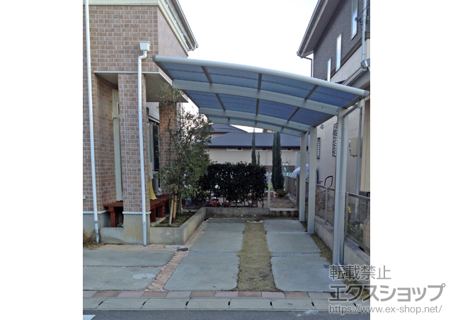 愛知県犬山市ののカーポート レイナポートグラン 延長　積雪〜20cm対応 施工例