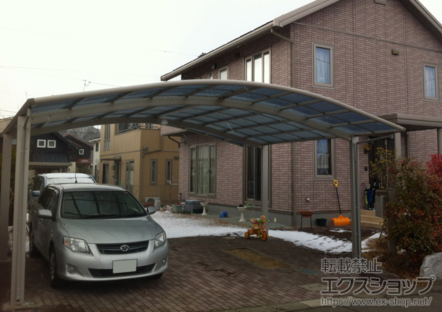 宮城県仙台市ののカーポート レイナツインポートグラン　積雪〜20cm対応 施工例