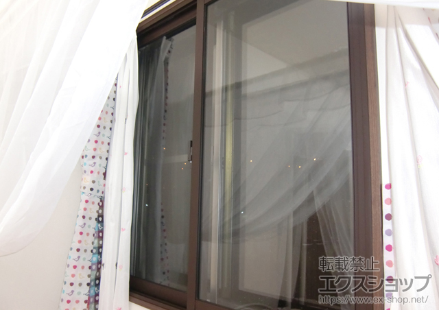 福岡県北九州市のの二重窓（内窓） インプラスダストバリア仕様 引違窓2枚建 施工例