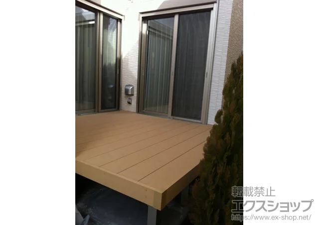 神奈川県横浜市のYKKAPのウッドデッキ リウッドデッキ 200 施工例