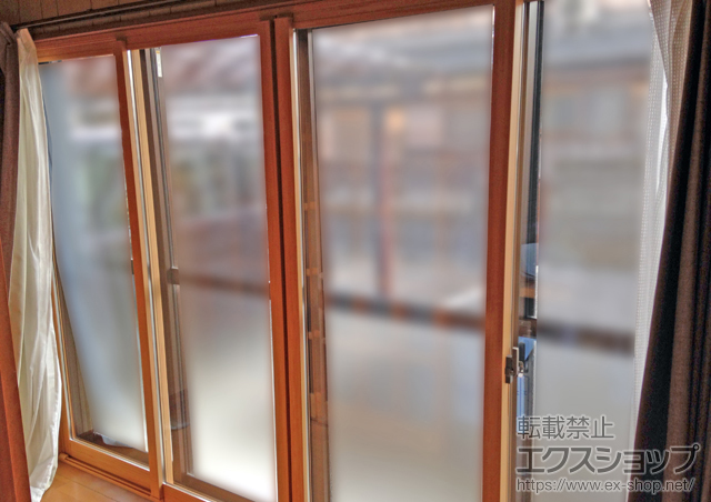 滋賀県近江八幡市のの二重窓（内窓） インプラス ダストバリア仕様 引違い窓 施工例