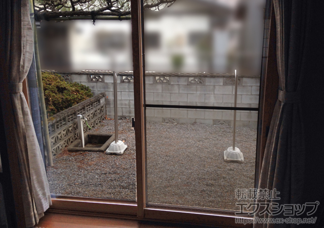 滋賀県近江八幡市のの二重窓（内窓） インプラス ダストバリア仕様 引違い窓 施工例