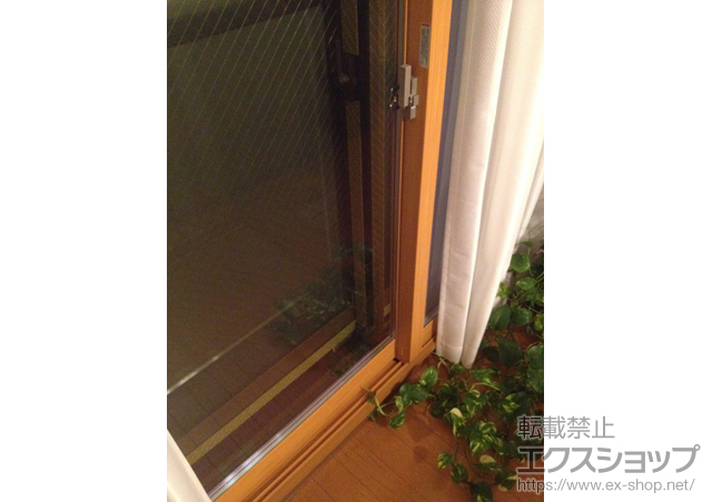 東京都東区のの二重窓（内窓） インプラス(ダストバリア) 引違い窓2枚建 施工例