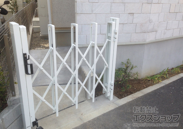 千葉県千葉市ののカーゲート トリップゲート RB型 ノンレール 片開き 13S 施工例