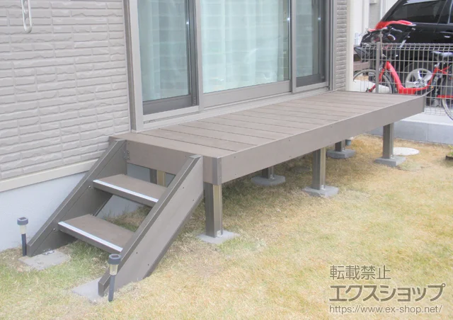 �_�ސ쌧��a�s��LIXIL ���N�V��(TOEX)�̃E�b�h�f�b�L ����y�X�e�[�W+�X�e�b�v2�i �{�H��