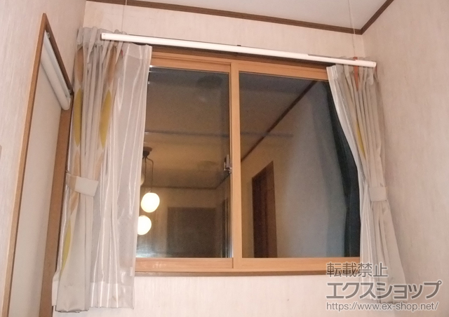 長野県北佐久郡御代田町のの二重窓（内窓） インプラス(ダストバリア) 引違い窓2枚建 施工例