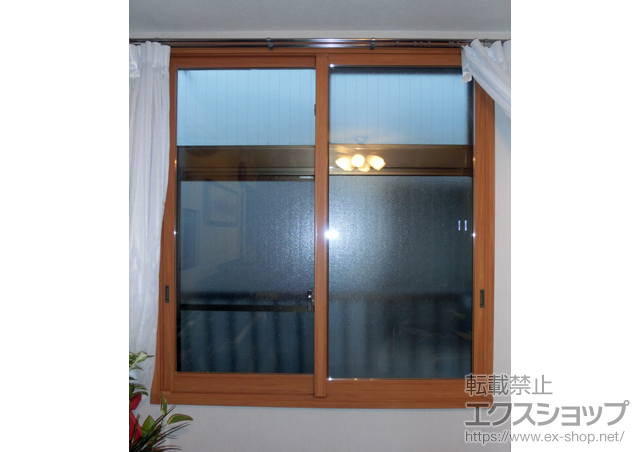大阪府大阪市のの二重窓（内窓） インプラス(ダストバリア) 引違い窓2枚建 施工例