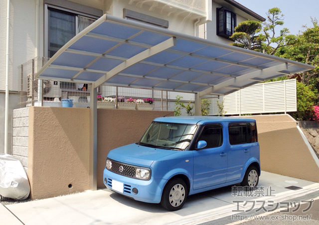 兵庫県宝塚市ののカーポート レイナポートグラン　積雪〜20cm対応 施工例