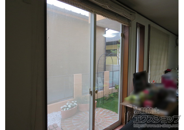 埼玉県東松山市のの二重窓（内窓） プラマードU 引違い窓2枚建 防犯仕様 施工例