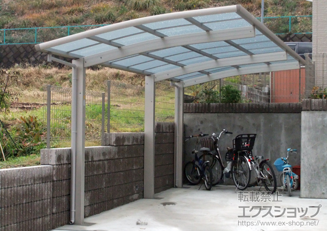 神奈川県横浜市ののカーポート レイナポートグラン 延長　積雪〜20cm対応 施工例