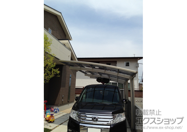 福岡県福津市ののカーポート レイナポートグラン 延長　積雪〜20cm対応 施工例