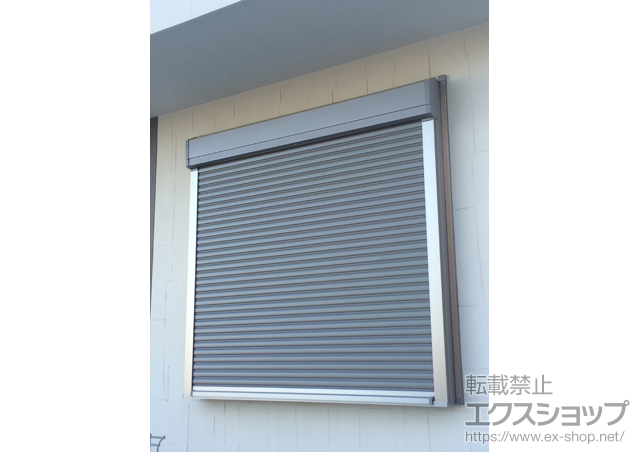 東京都町田市のLIXIL リクシル（トステム）のガレージシャッター リフォームシャッター イタリヤ 手動式 施工例