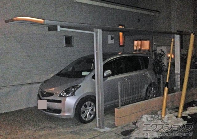 千葉県柏市ののカーポート レイナポートグラン　積雪〜20cm対応 施工例