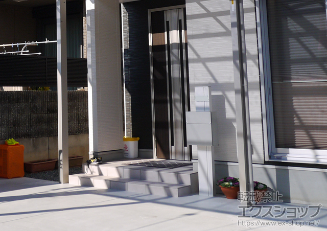 兵庫県相生市のの機能門柱・ポスト ファンクションユニット ルミフェイス 施工例