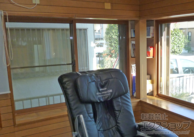 東京都清瀬市のの二重窓（内窓） インプラス(ダストバリア) 引違い窓2枚建 施工例