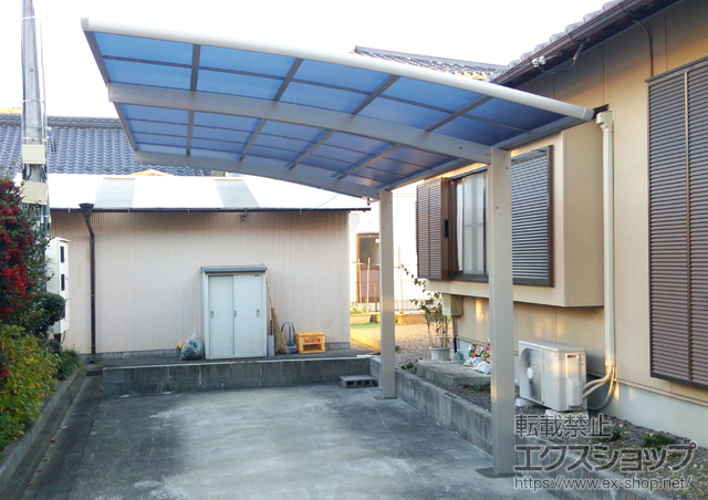 岐阜県各務原市ののカーポート レイナポートグラン　積雪〜20cm対応 施工例