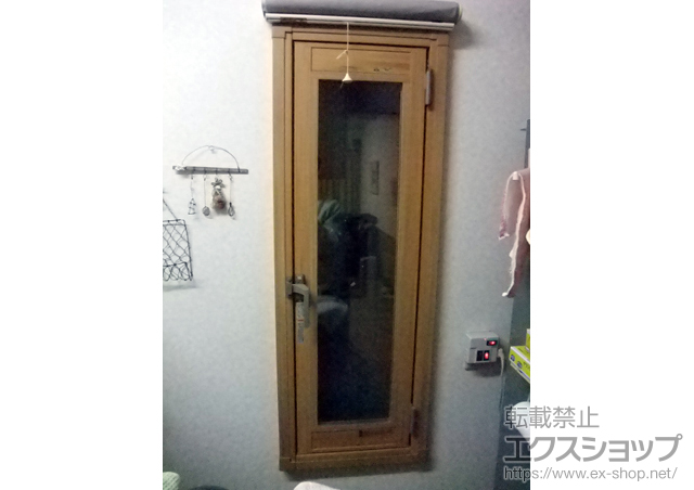 鹿児島県姶良市のの二重窓（内窓） インプラス ダストバリア 開き窓 左吊元 施工例