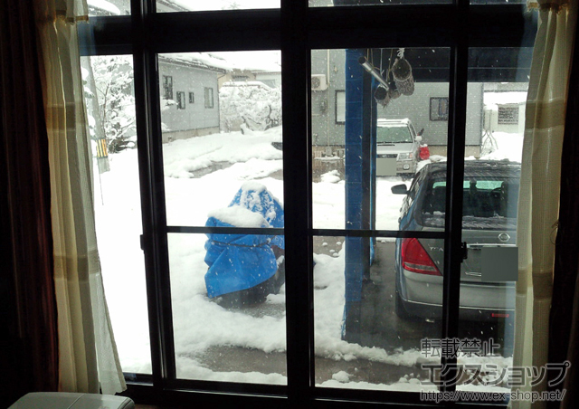 山形県東置賜郡高畠町のの二重窓（内窓） プラマードU 引違窓 施工例