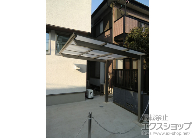 東京都足立区ののサイクルポート・駐輪場 アーキフィット ミニ 積雪〜20cm対応 施工例