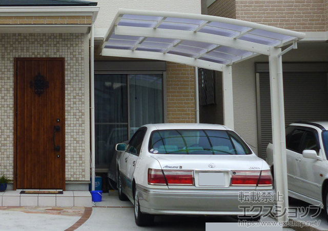 大阪府松原市ののカーポート レイナポートグラン　積雪〜20cm対応 施工例