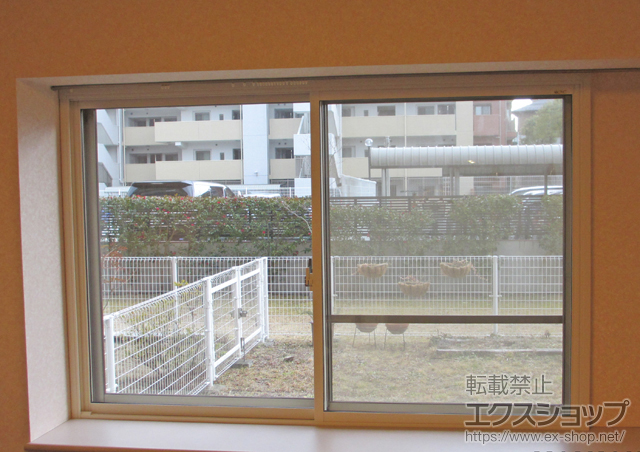 宮城県仙台市のの二重窓（内窓） インプラス ダストバリア 引違い窓 2枚建 施工例