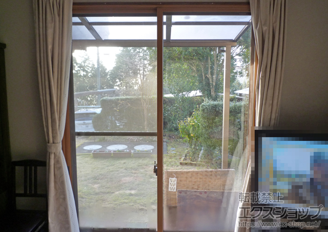 岐阜県中津川市のの二重窓（内窓） インプラス（ダストバリア） 引違窓2枚建 施工例