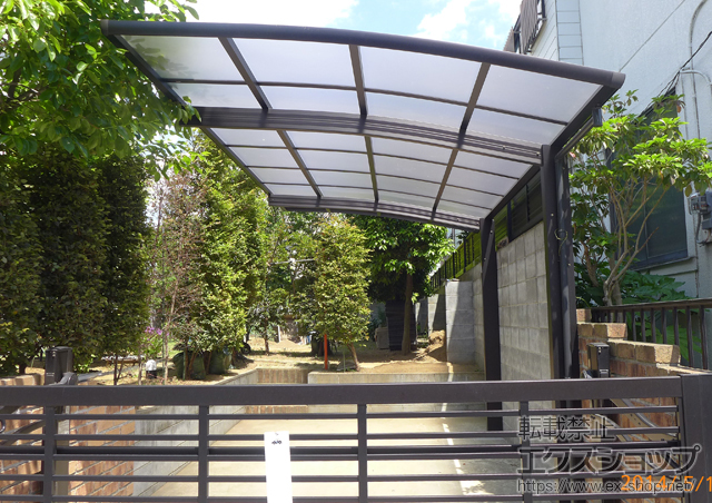 東京都足立区ののカーポート レイナポートグラン　積雪〜20cm対応 施工例