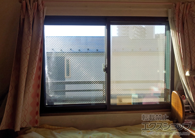 東京都足立区のの二重窓（内窓） インプラス ダストバリア 引違い窓 2枚建 施工例