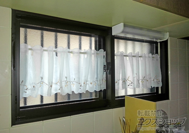 千葉県佐倉市のの二重窓（内窓） プラメイクE 引違い窓 2枚建 施工例