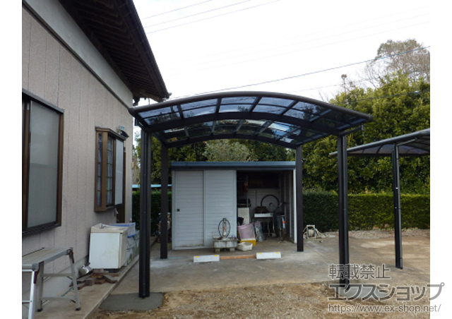 千葉県袖ヶ浦市ののカーポート レイナワンポートグラン　積雪〜20cm対応 施工例