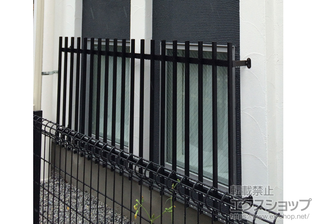 東京都渋谷区のLIXIL リクシル（トステム）の面格子・窓格子 アルミ面格子 A型 施工例