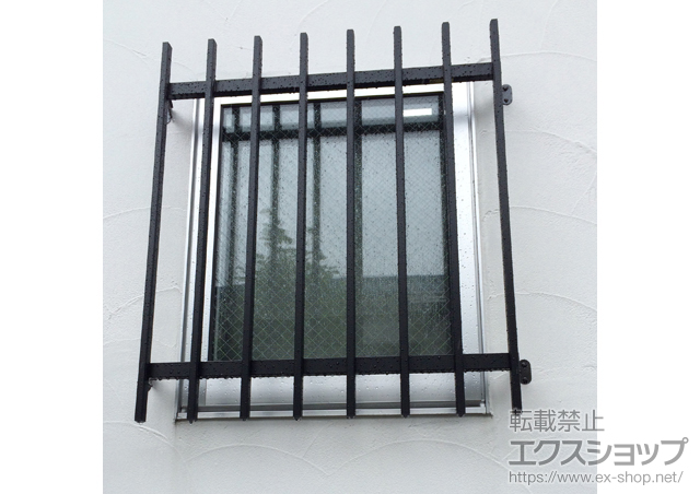 東京都渋谷区のLIXIL リクシル（トステム）の面格子・窓格子 アルミ面格子 A型 施工例