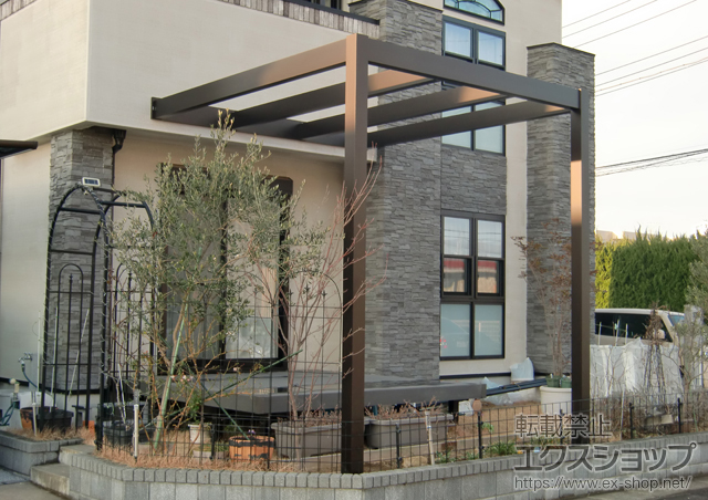 千葉県東金市ののパーゴラ リレーリア パーゴラ 施工例