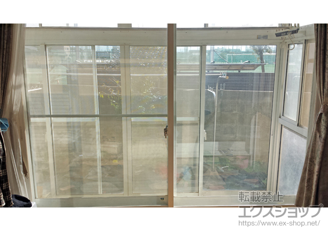 神奈川県川崎市のの二重窓（内窓） プラマードU 引違い窓 2枚建 施工例