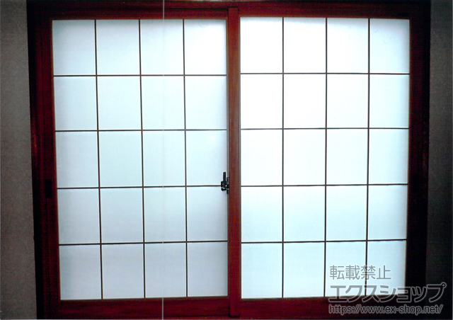 神奈川県横浜市のの二重窓（内窓） インプラス ダストバリア 引違い窓 2枚建 施工例